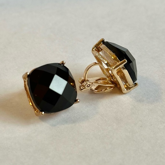 Vintage Jewelry - Vintage Stud Clip On Earrings